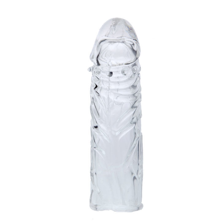 BAILE - FUNDA ROSA PENE SILICONA ESTIMULANTE 13 CM - Imagen 7