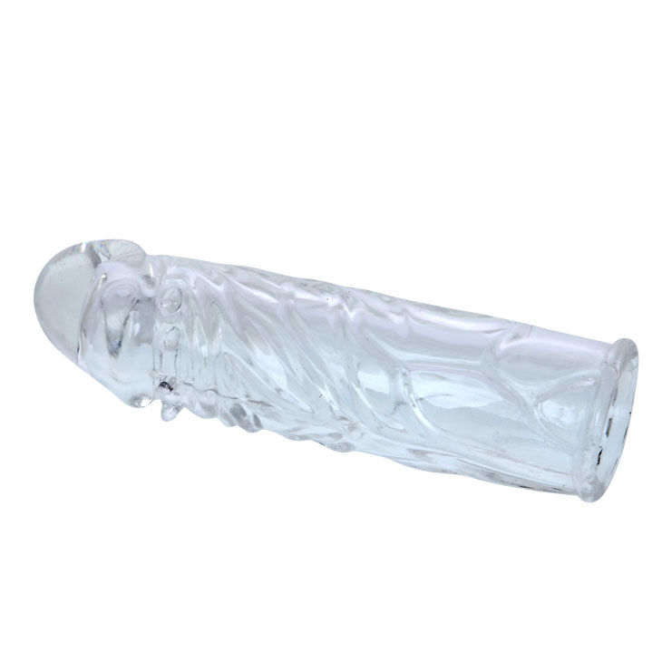 BAILE - FUNDA ROSA PENE SILICONA ESTIMULANTE 13 CM - Imagen 3