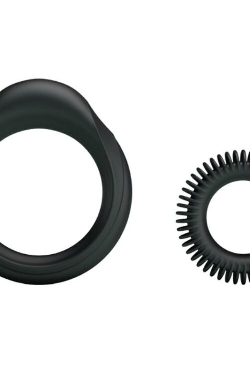 BAILE – KIT 2 ANILLOS SILICONA RING MANHOOD