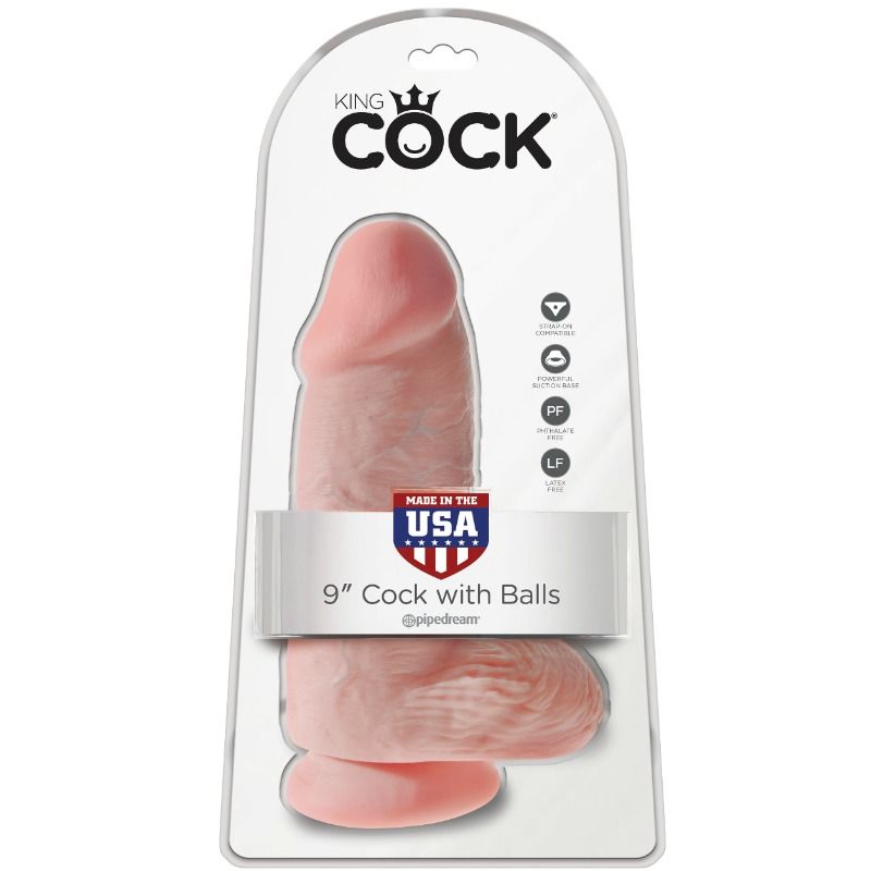 KING COCK - PENE REALÍSTICO CHUBBY 23 CM - Imagen 3