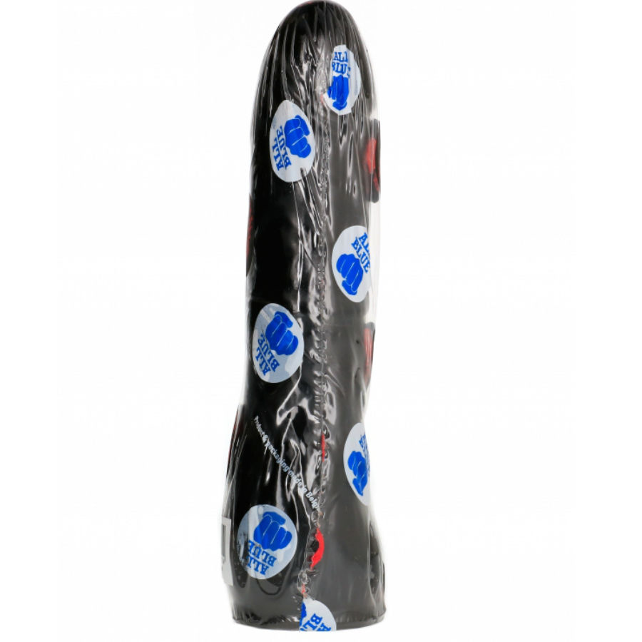 ALL BLACK - DILDO NEGRO REALÍSTICO 20 CM - Imagen 2