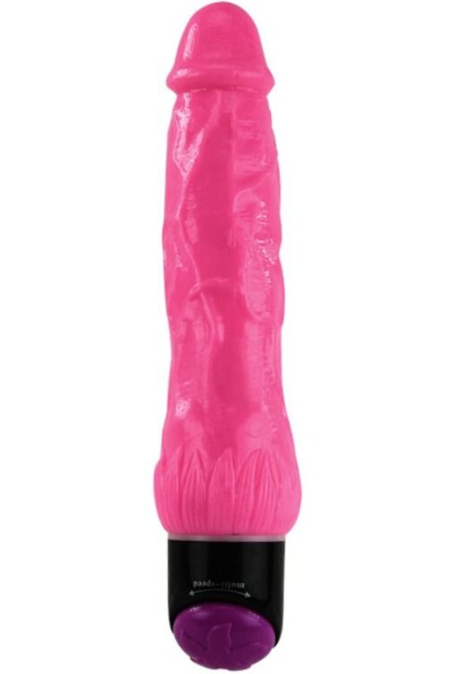 BAILE – COLORFUL SEX VIBRADOR REALÍSTICO ROSA 24 CM