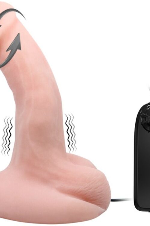 BAILE – ARBITRARINESS DILDO FUNCIÓN VIBRACIÓN Y ROTACIÓN