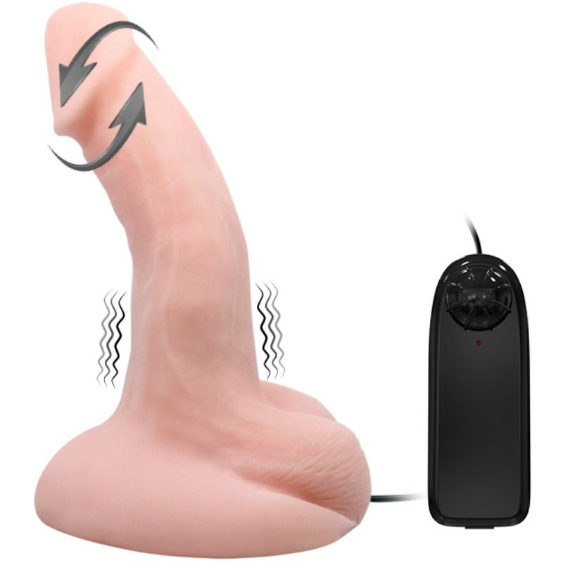 BAILE – ARBITRARINESS DILDO FUNCIÓN VIBRACIÓN Y ROTACIÓN