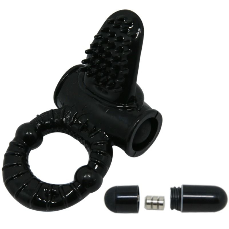 BAILE - SWEET RING ANILLO VIBRADOR CON RABBIT TEXTURADO - Imagen 5