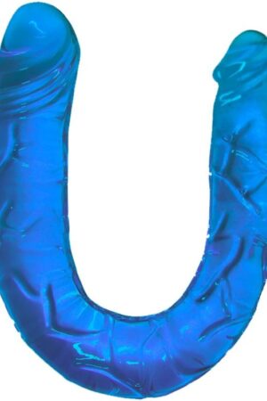 BAILE - DOUBLE DONG DILDO DOBLE AZUL
