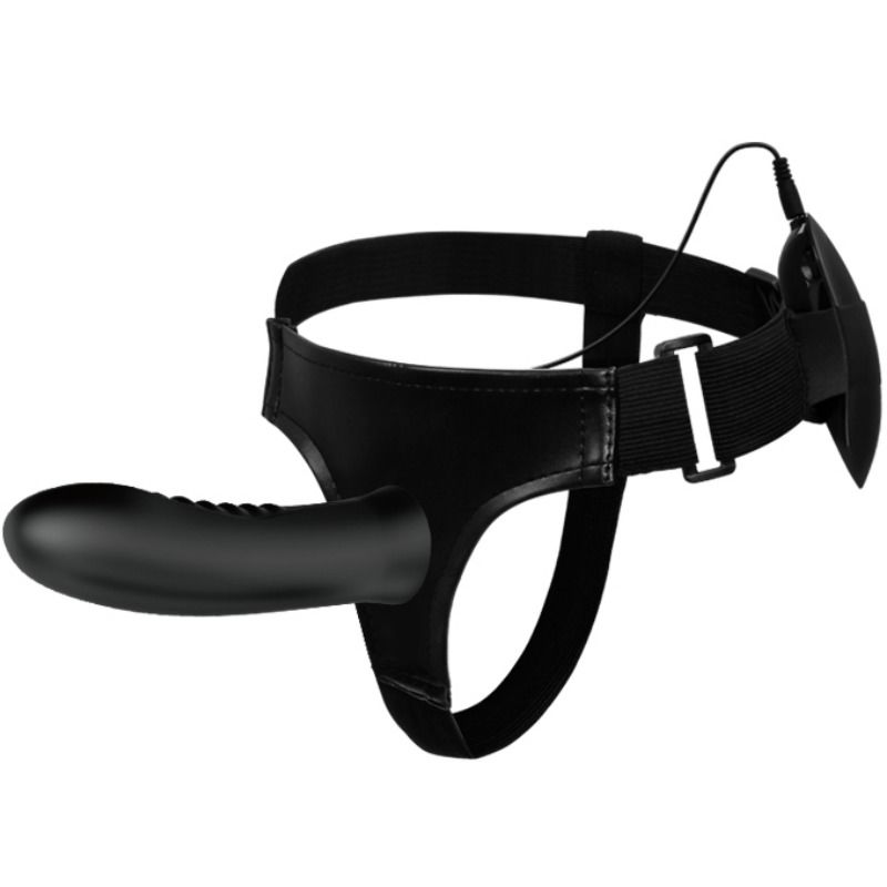 PRETTY LOVE – MYRON STRAP ON CON VIBRACIÓN Y DILDO HUECO