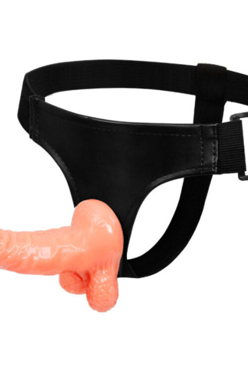 BAILE – ARNÉS CON PENE REALÍSTICO Y BRAGUITA AJUSTABLE ULTRA PASSIONATE 15.5 CM
