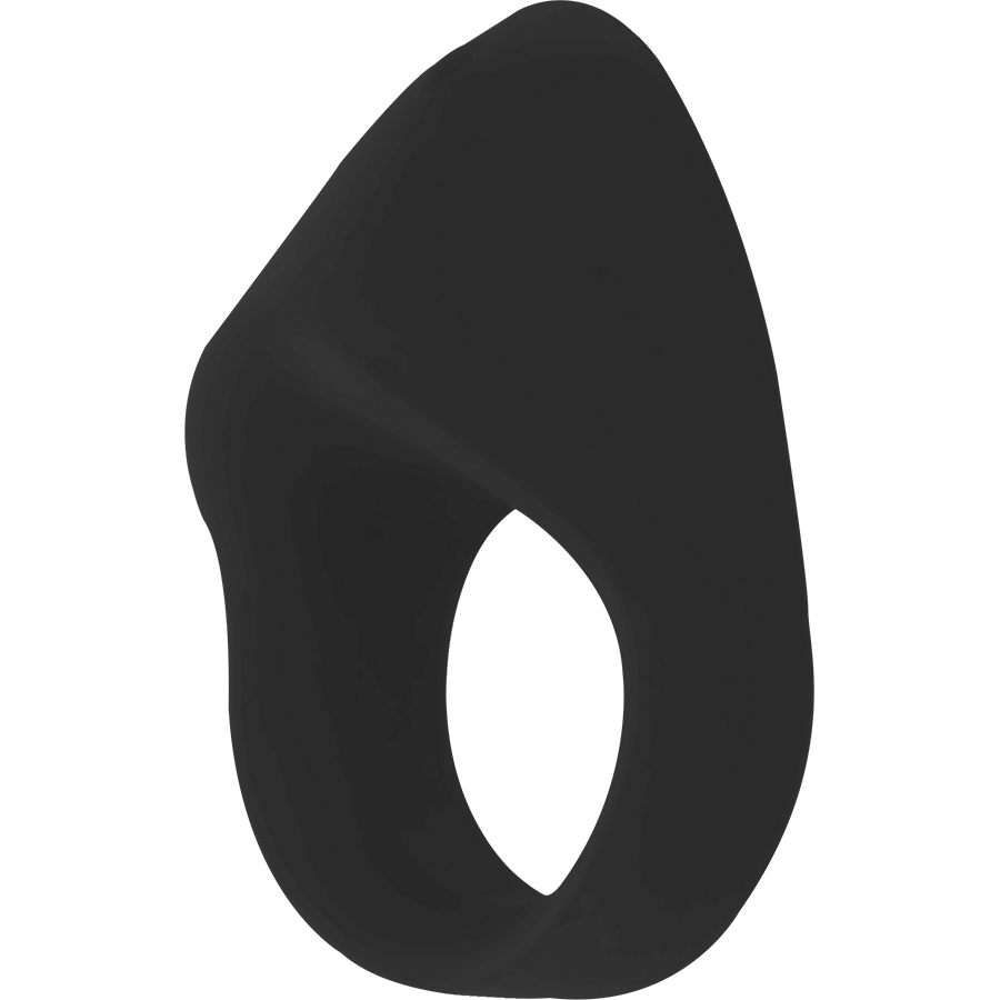 INTENSE - OTO ANILLO VIBRADOR RECARGABLE NEGRO - Imagen 4