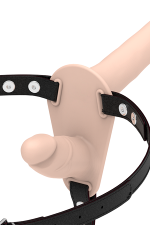 FETISH SUBMISSIVE HARNESS - DOBLE PENETRACIÓN FLESH