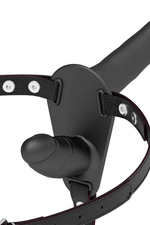 FETISH SUBMISSIVE HARNESS – DOBLE PENETRACIÓN NEGRO