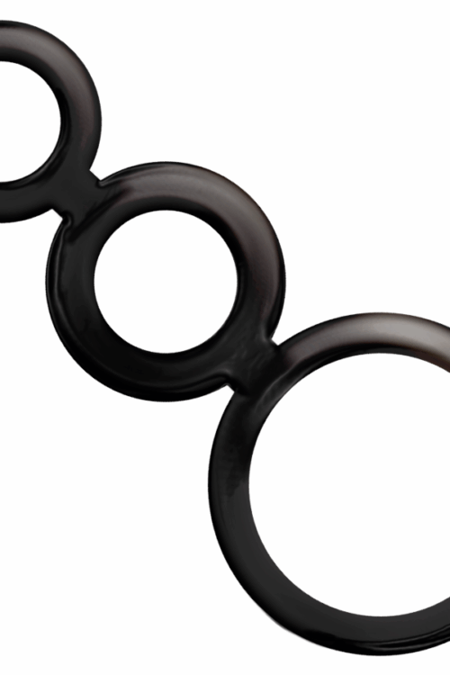 ADDICTED TOYS – SET ANILLOS PENE Y TESTÍCULOS – AHUMADO