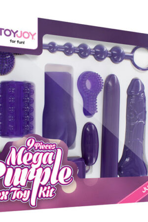 TOYJOY - JUST FOR YOU MEGA PURPLE SEX TOY KIT