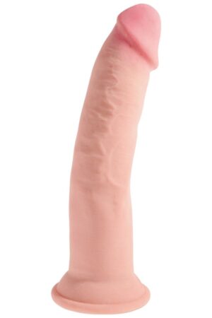 KING COCK - DILDO TRIPLE DENSIDAD 23 CM