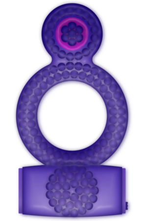 CASUAL LOVE - RING DOUBLE PLEASURE ANILLO LILA
