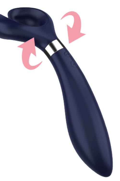 SATISFYER – ENDLESS FUN MULTI VIBRADOR 3 AZUL