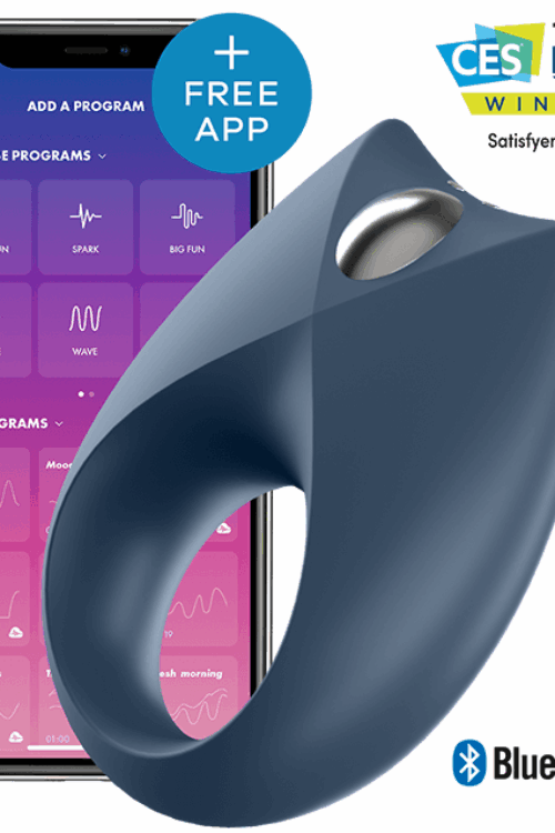SATISFYER – POWERFUL ROYAL ONE ANILLO VIBRADOR APP