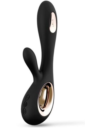 LELO - SORAYA WAVE VIBRADOR RABBIT NEGRO