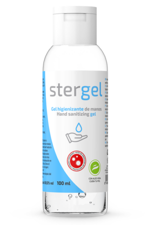 STERGEL - GEL HIDROALCOHÓLICO HIGIENIZANTE DE MANOS ALOE VERA 100ML