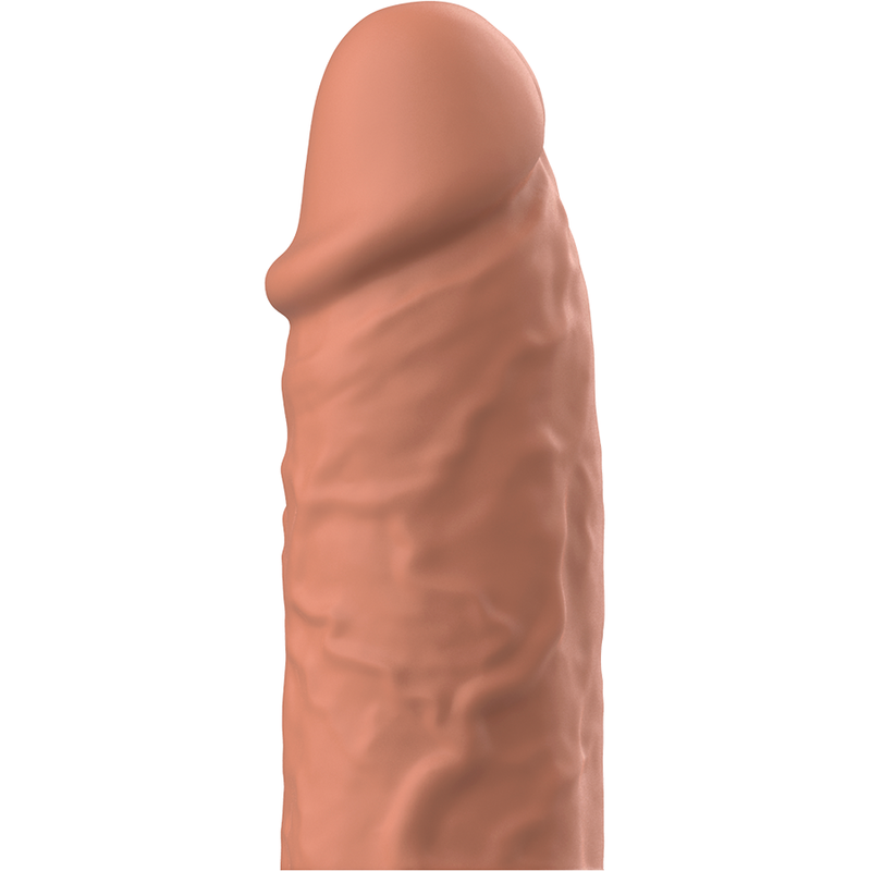 VIRILXL - EXTENSIÓN DE PENE LIQUID SILICONE V3 MARRÓN - Imagen 2
