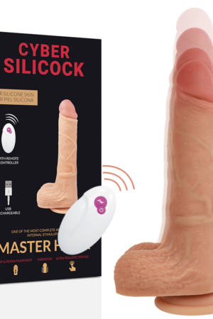 CYBER SILICOCK - REALÍSTICO CONTROL REMOTO MASTER HUCK 20.9 CM -O- 4 CM