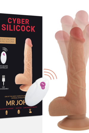 CYBER SILICOCK - REALÍSTICO CONTROL REMOTO MR JOHN 23.88 CM -O- 4.3 CM